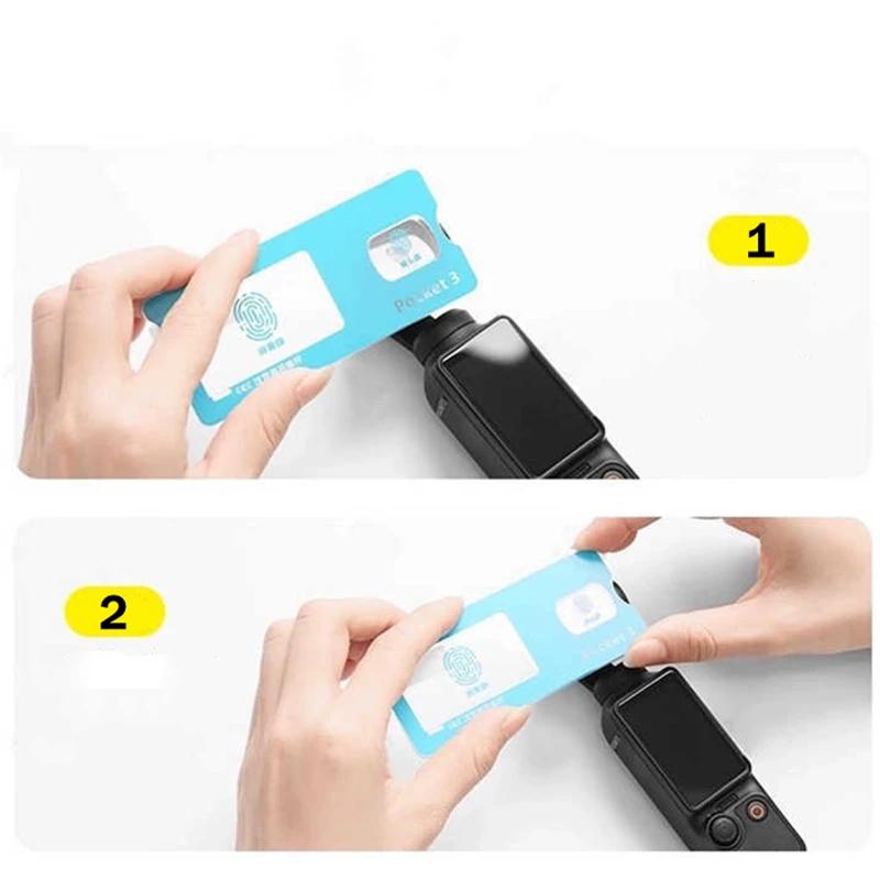 1/2/3Sets Tempered Glass For DJI OSMO Pocket 3 Lens Screen Protector Easy To Inatall AR Protective Cover Camera Film For Pocket2