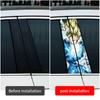 Anime Son Goku Car Stickers Car B-pillar Vinyl Decals Waterproof Auto Center Pillar Sticker Cover Scratches Vehicle Decor Decal