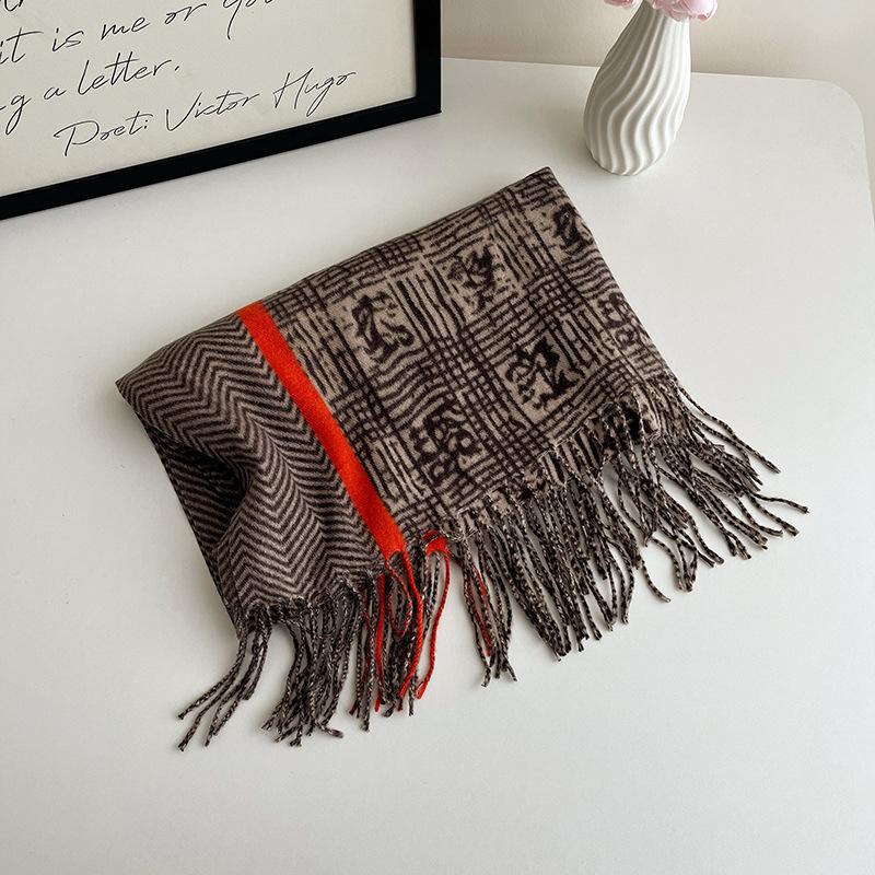 

2025 New Imitation Cashmere for Women s Winter Fashion Warm Scarf 200x70cm