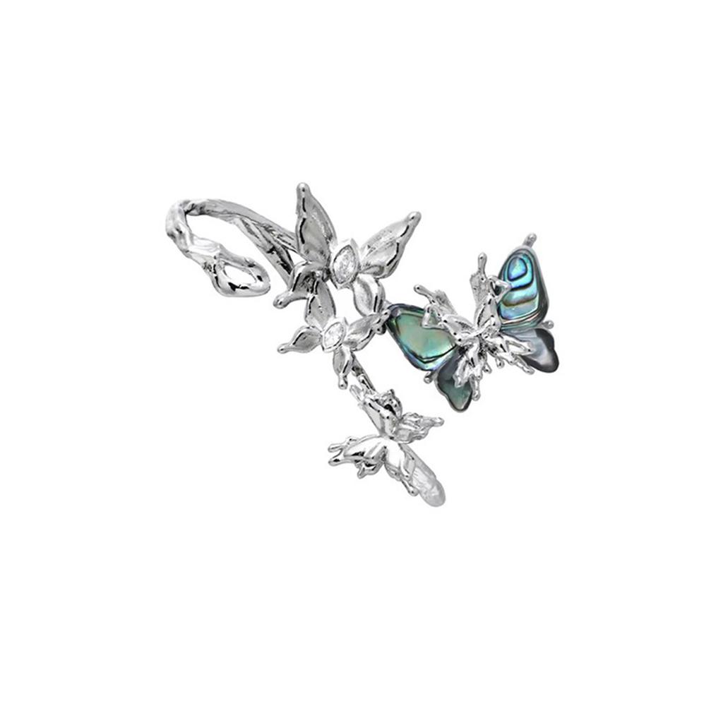 Elegant Butterfly Studs Earrings With Stylish Rhinestones for Fashionable Women Seek Unique Styles and Comfortable Wear