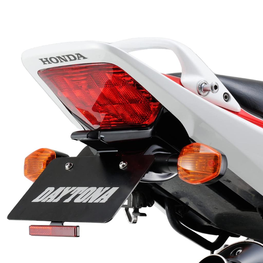 Daytona LED Kennzeichenhalter-Kit für CB1300SF/SB (2003-2009) mit LED-Kennzeichenleuchte und Reflektor (Produktnummer: 25747)