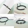 Natural Moonstone Obsidian Bracelet Unique Design Cat Charm Bangle Handwoven Wrist Link Chain Party Accessories for Girl