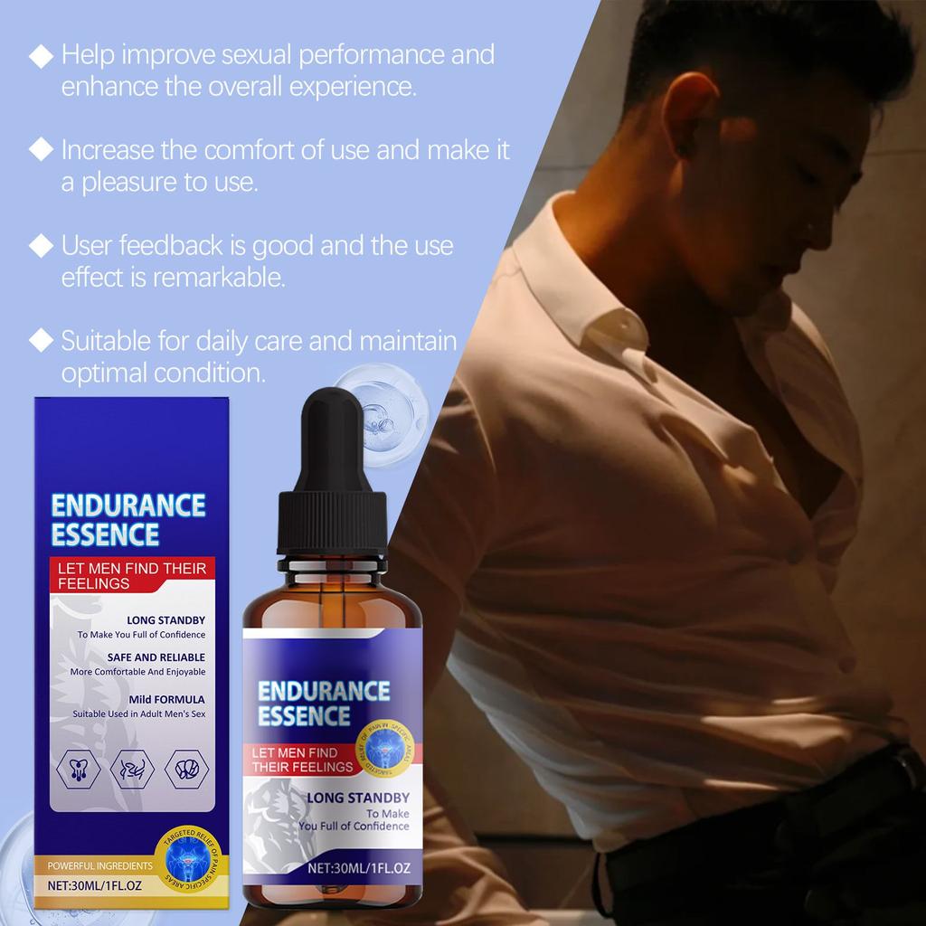 Men's Body Care Serum, Strength, Rejuvenate Mild Ingredients Daily Care 30ml