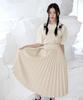 Eipeuleonwei Nudy Pleats Apron Dress Size 2