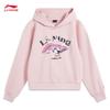 Li-Ning Women's Loose Fit Hooded Sweatshirt AWDV388
