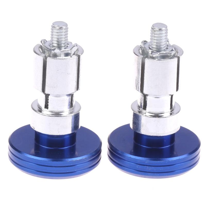 Practical Handlebar End Cap Aluminum Anti Slip 1 Pair Motorcycle Grips Ends Designs