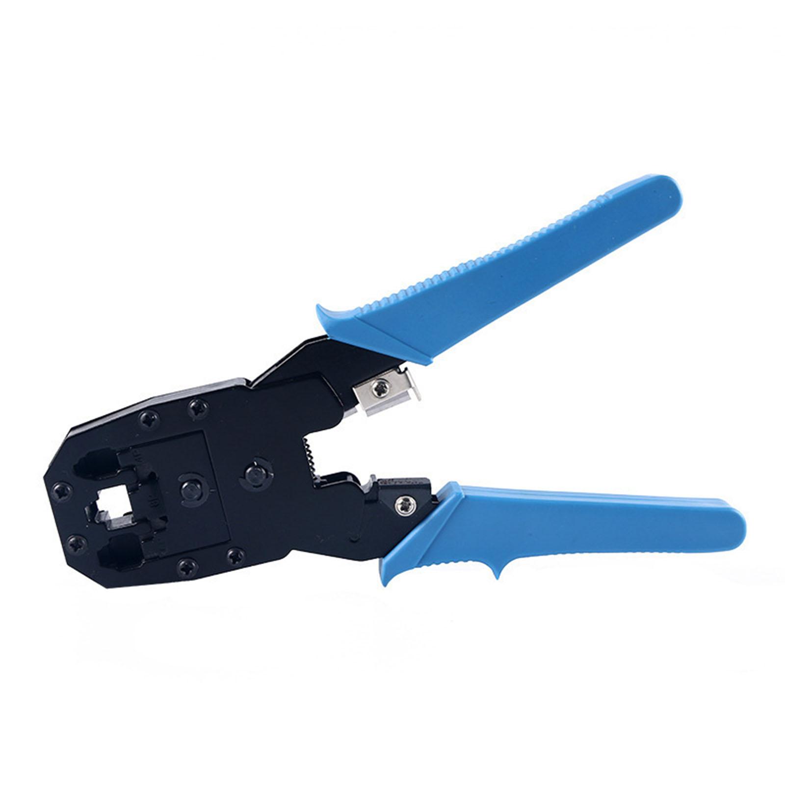 

3 in 1 Crimping Tool For Cat5 Cat5e Cat6 Ethernet Cables With Steel Construction And Ergonomic Grip For RJ45 RJ11 Phone Cable Connectors