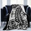 Cat Skulls Board Throw Blanket Witchy Premium Blanket Gothic Home Decor Goth Blanket Halloween Decor Witchcraft Blanket