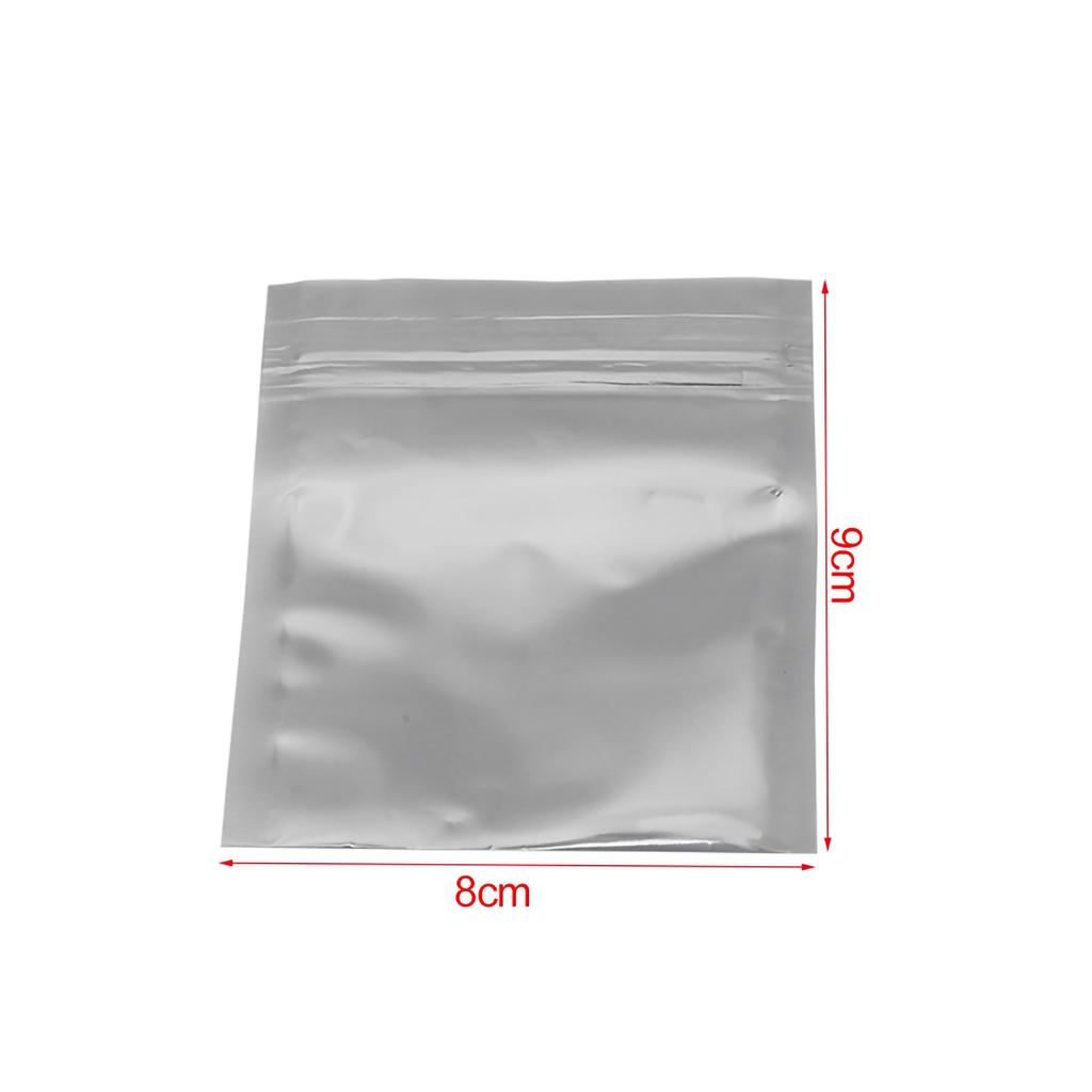 100PcsCelsiusLot Antistatic Storage Package Bag Zip Lock Resealable Pouch for Electronic Components