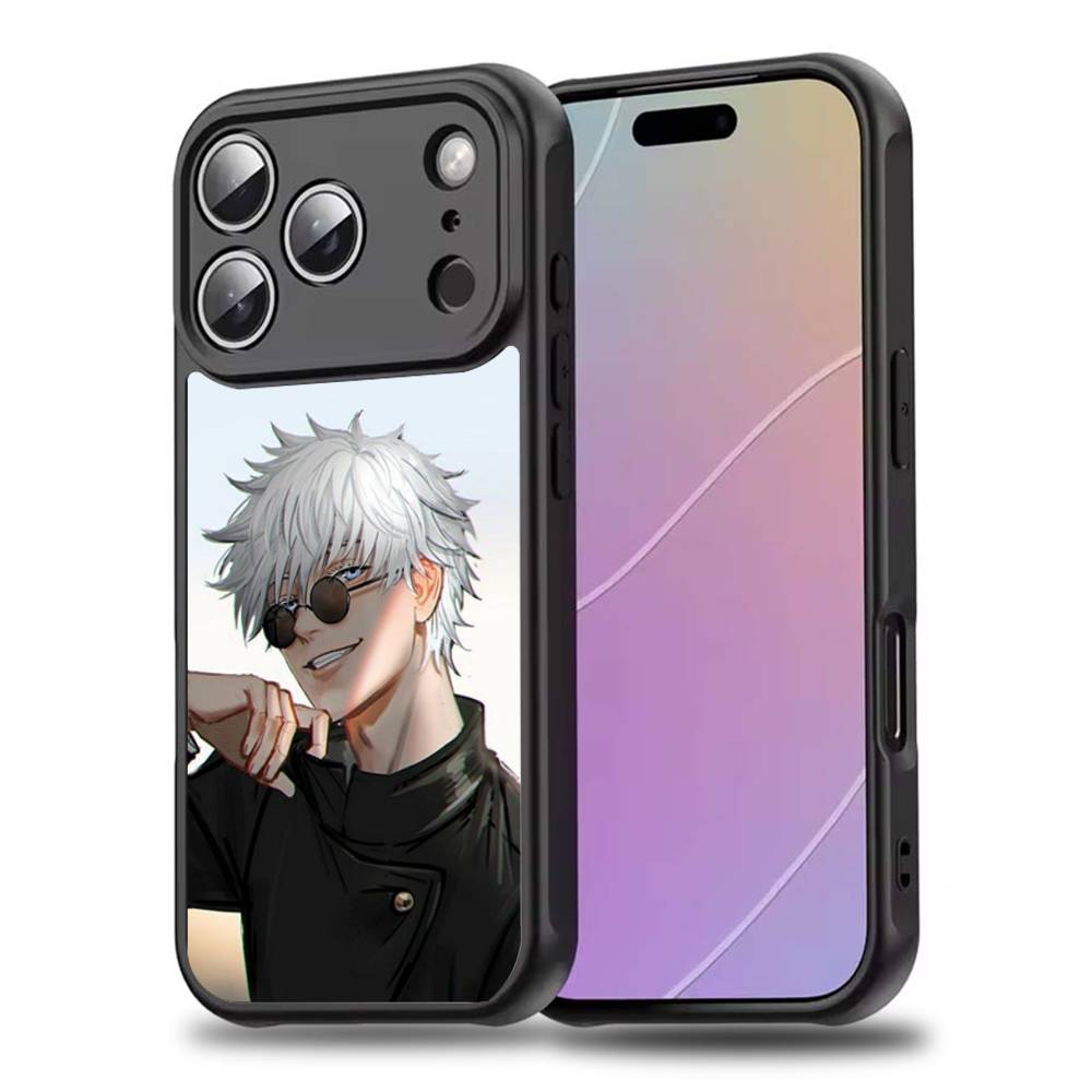 Anime G-Gojo S-Satoru Handyhülle Für iPhone 17,16,15,14,13,12,11,Pro,Max,Plus,Mini,SE4,E Magnetisch Magsafe Kabelloses Laden