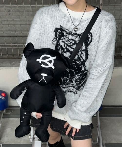 [USED] OY/OY ODOLLY BAG/Audrey plush bag. Retail price: 10780 yen.