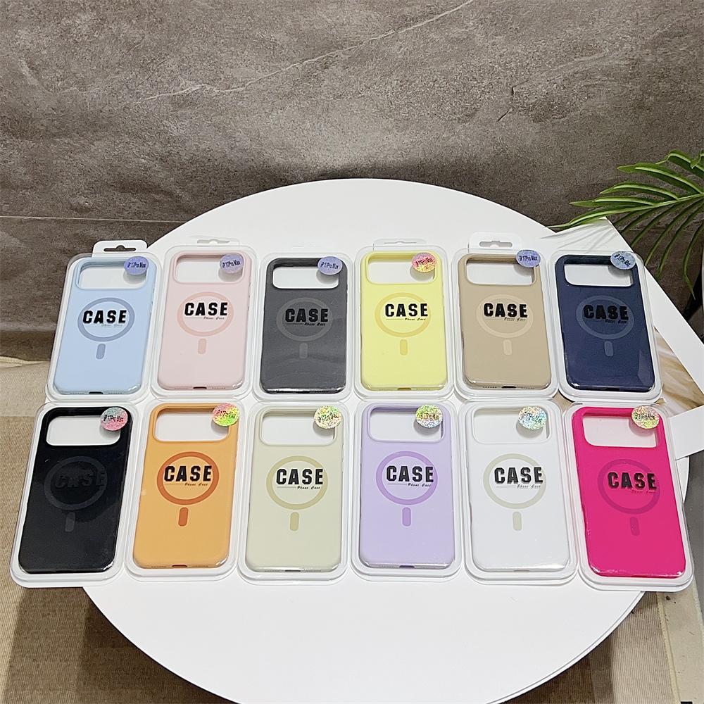 Luxury Official Original Silicone For Magsafe Magnetic Case For iPhone 17 Air 16 15 14 13 12 11 17 Pro Max Must Haves Cover
