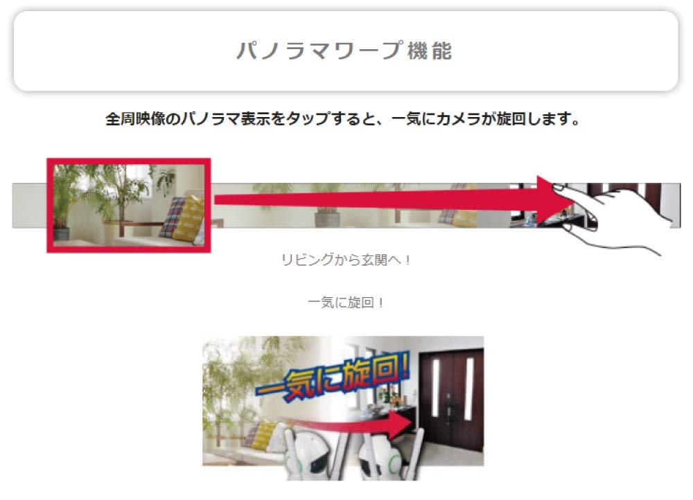 Elpa Grand Shield Dive-y Robo 2K Security Camera (GS-DVY200DTK) White