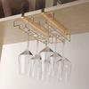 Lightweight Wine Glass Hanging Rack Durable Wine Glass Holder Kitchen Storage Shelf  Kitchen Tools