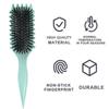Curls Define Styling Brush Boar Bristle Detangling Hair Brush Tangled Hair Comb Shaping Defining Curls Barber Salon Styling Tool