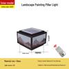 Modern Solar LED Pillar Light for Garden, Courtyard, or Hotel