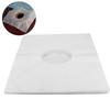 Disposable Beauty Salon Bed Face Hole Cover Non woven Fabrics  Massage Table Pillow Cover White