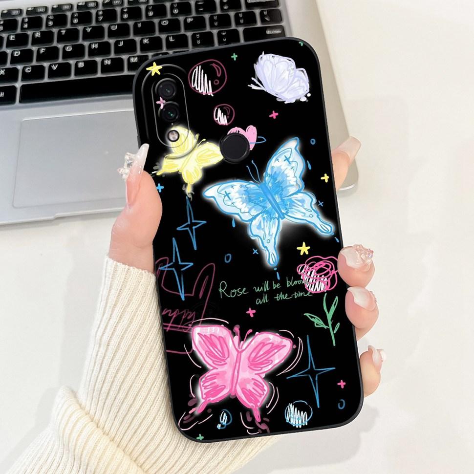 For Xiaomi Redmi Note 7 Case Cute Panda Cartoon Painted Cover Soft Silicone Phone Case For Redmi Note 7 Note7 Back Covers Bumper