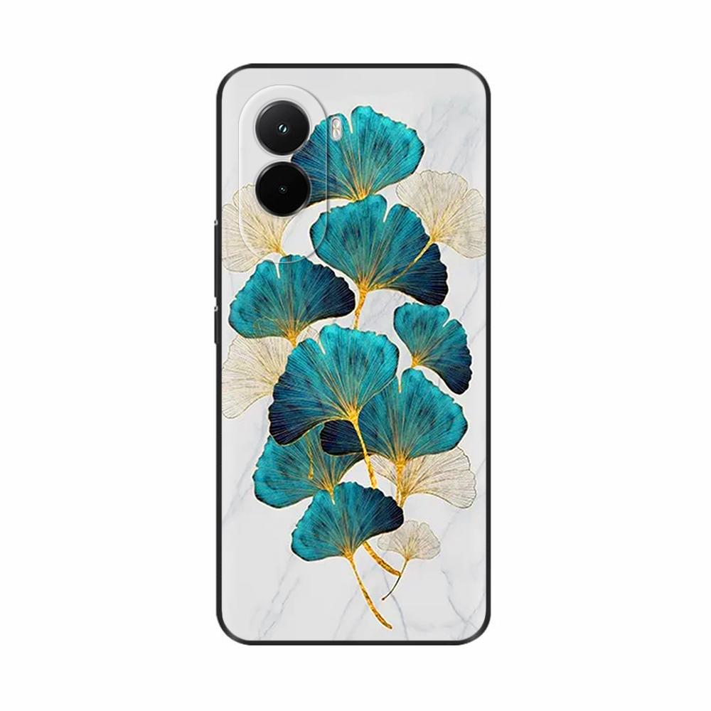 For Poco M7 4G Case Flowers Cartoon Animals Cool Style Soft Silicone Black Phone Cover For Xiaomi Poco M7 Case Fundas M 7 Bags