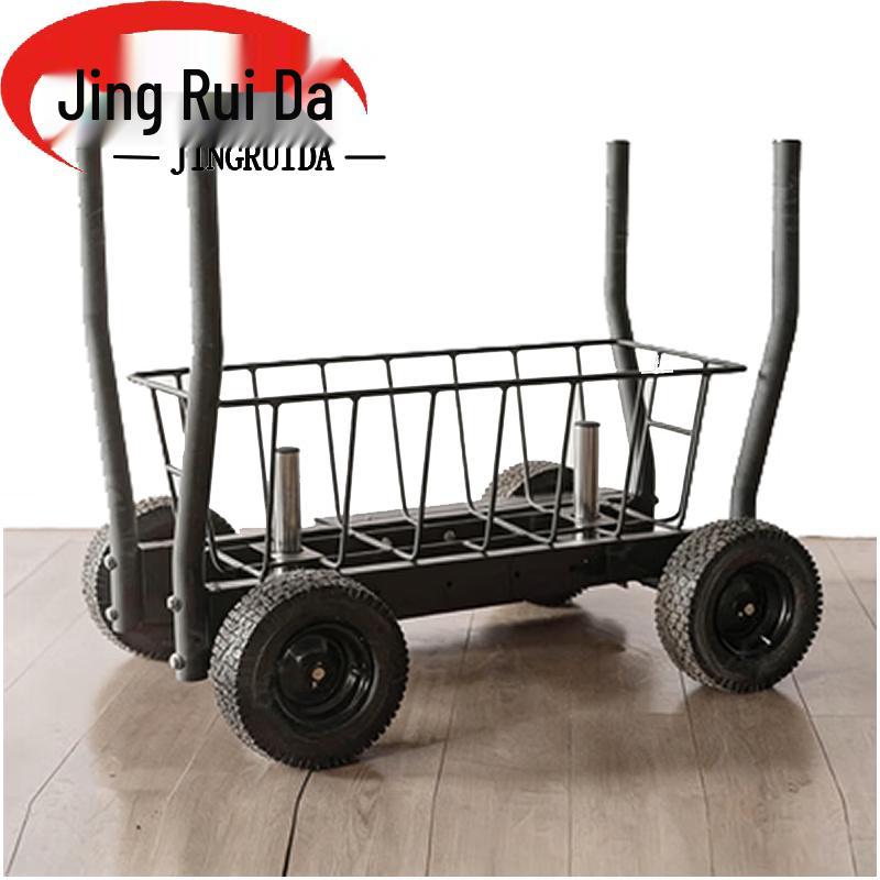 JINGRUIDA Dual Magnetic Resistance Wheeled Sled Trainer