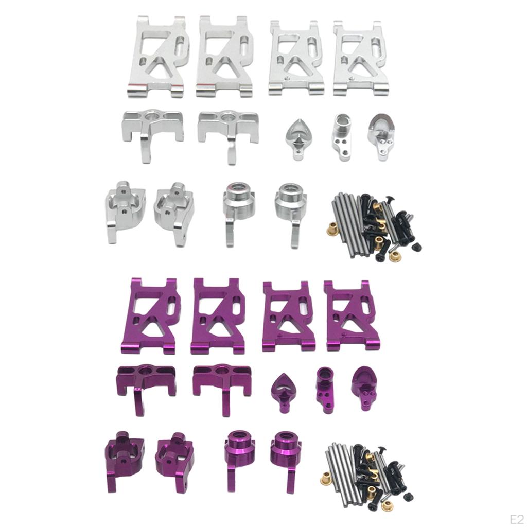 Metal RC Car Steering 4001 124019 124018 1/14 1/12 Model