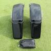 Motorcycle Hard Saddle Bags 5x7" Speaker Lid For Harley Touring Road King Street Glide 2014-2024
