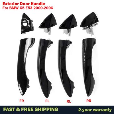 Car Front Left Right /Rear Left Right Passenger Outside Door Handle For-BMW X5 E53 2000-2006 51218243618