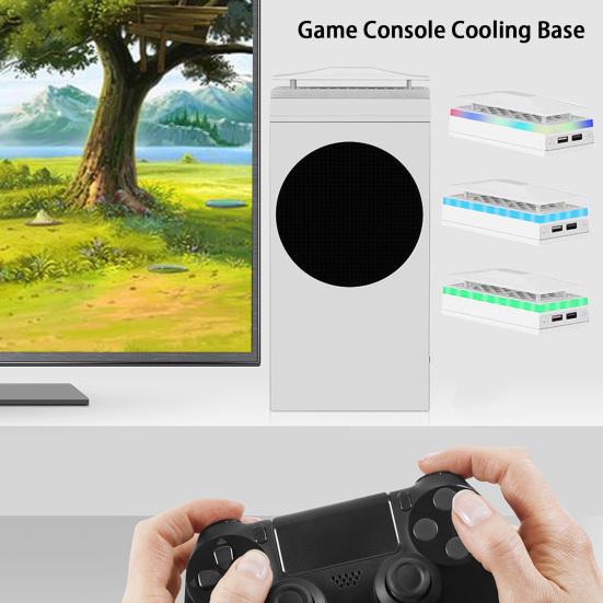 Spielekonsolen-Kühlbasis 3 Stufen einstellbar Doppellüfter Hochgeschwindigkeit Leiser Betrieb