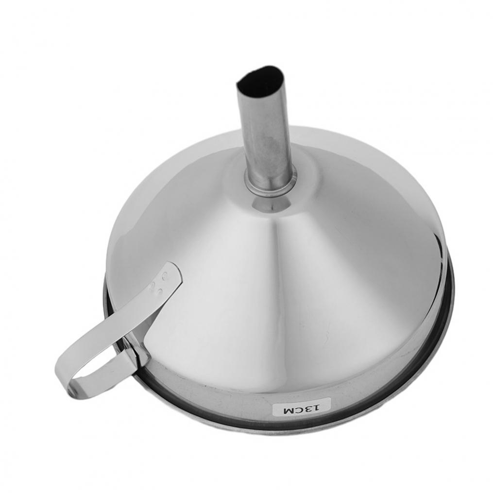 Trichterset Trichter Silber Verschüttwerkzeug Edelstahl