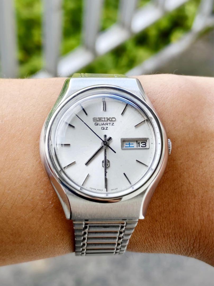 

[ИСПОЛЬЗОВАЛ] (Редкая модель) Seiko QZ Красивый продукт Стекло без царапин 1975