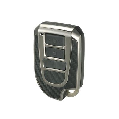 CARMATE Car Key Case Toyota D Plated X Carbon Tone Hiace Spade Porte H70 X W45 X D20 Carbon Tone Plated DZ254 (mm)