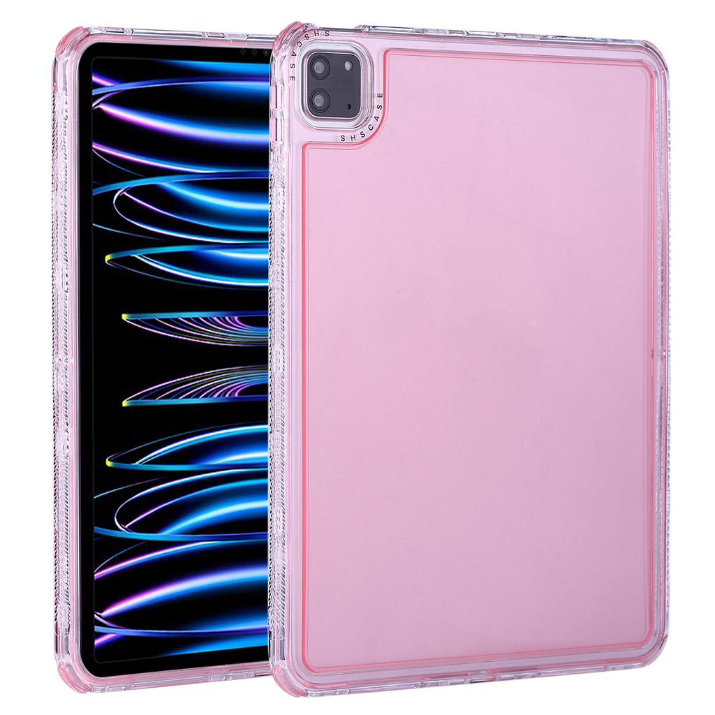 Clear Case for iPad Pro 11 (2022)/(2021)/(2020)/(2018) 3 in 1 PC+TPU Shockproof Tablet Cover