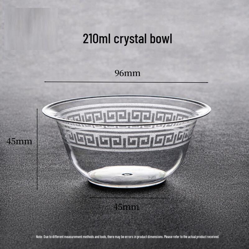 Jinyuan Disposable Clear Plastic Bowls
