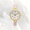 Fieldwork Analog Watch with Metal Strap and Epocolor Cattery Women's Bangle, Pink, YM123-2