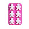 Gingerbread Man Christmas Food Grade Silicone Mold Chocolate Fondant Mold Snowman Lollipop Cake Candy Cake Decorating Tools