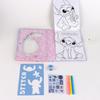 Creative Set - Stitch Disney - Coloring Book - Stickers - Stamp and Felt-tip Pens