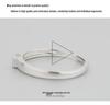 925 Sterling Silver You & Me Engraved Diamond Couple Rings - Unisex Personalized Design