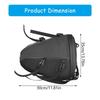 Waterproof Motorcycle Riding Pack Multiuse Tail Bag Helmets Gear Organized Storage Backpack with Spacious Compartments