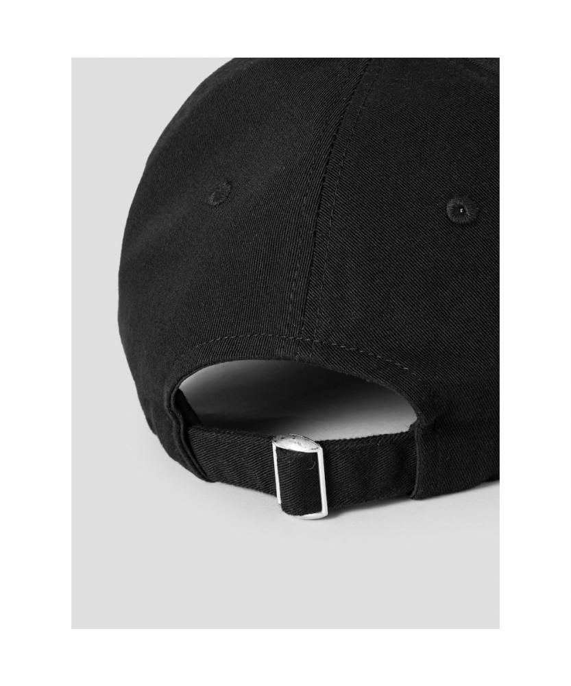 8SECONDS 3-Line Typo Ball Cap Black