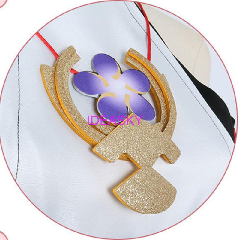 Guuji Yae Yae Miko Cosplay Ears for Man Vision Ear Tail Wig Shoes Accessories Maid Costume Long Dress