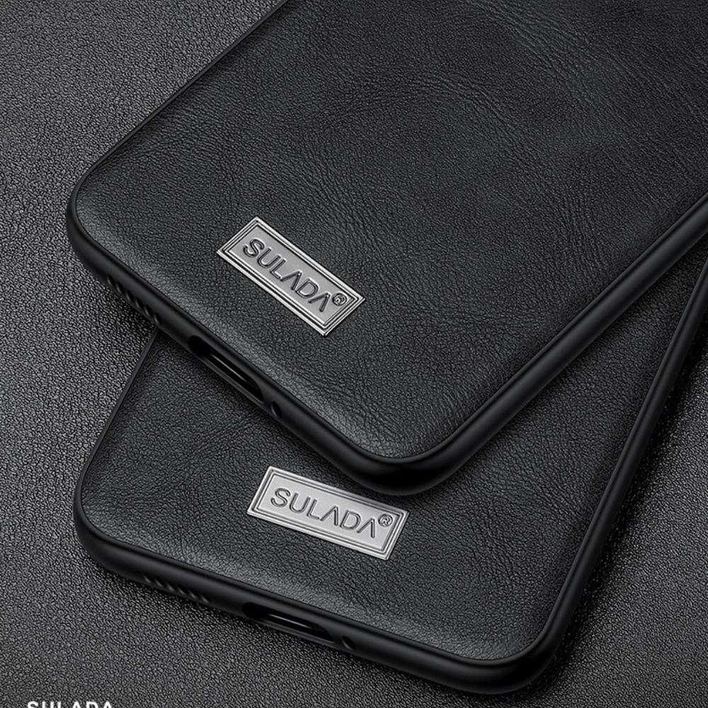Cowhide Pattern Leather Moblie Phone Case for Samsung Galaxy S26 Ultra S25 Plus S24 S23 S22 Camera Lens Protection Slim Cover