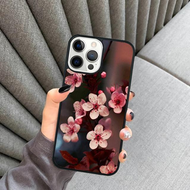 Flor ciruela flor Phone Case For For iPhone 17 Air 16 15 11 12 13 14 Pro Max Plus coque