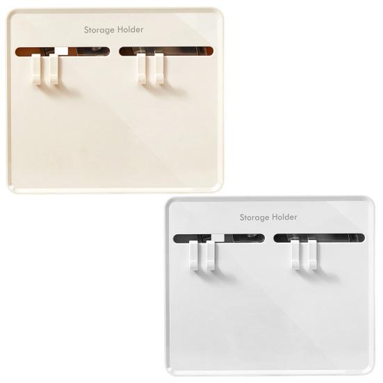 Wall-Mounted Knife & Utensil Holder No-Drilling Adhesive Rust-Resistant Knife Rack for Knives Spatulas Space-Saving Kitchen Organizer with Ventilated