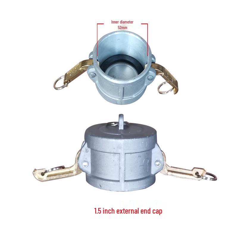 

Aluminum Alloy Quick Connector with Round Flange Cap for Oil Tanker Unloading Port