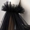 Tulle Arm Cuffs Elastic Puff Sleeves Fashion Mesh Sleeves  Evening Party
