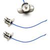 1156 Metal Socket W/ Flush Mount Base & Pigtail Wiring For Car Lighting Retrofit