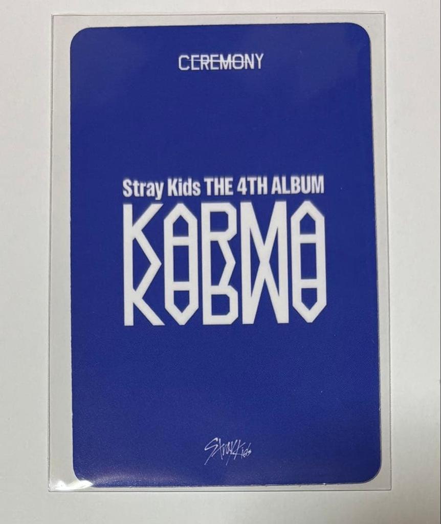 [USED] Stray Kids KARMA Sumin Sanok Trading Card Changbin