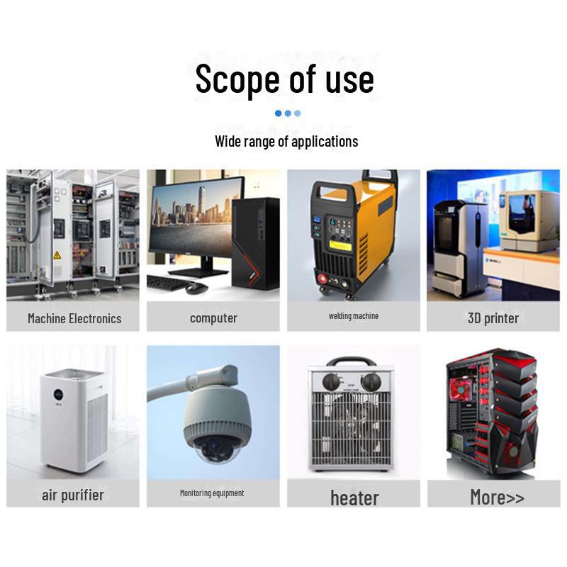 DC9225 Industrial Cooling Fan - Silent 5V/12V/24V Silent Operation