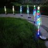 Neues Solar Weihnachtsbaum Stern LED Licht Außen Wasserdicht Solar Rasenlicht Garten Landschaft Weihnachtsfeier Dekoration