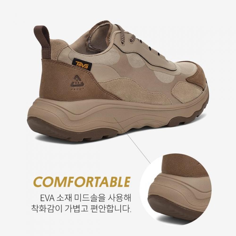 Teva Sapatos Casuais Masculinos com Amortecimento Geotreka Low Rp Stvm2334373dtt